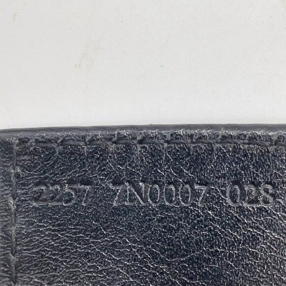 Fendi Zucca Pattern Zucchino Canvas Nylon Black Pouch 80-012625 - Picture 16 of 16